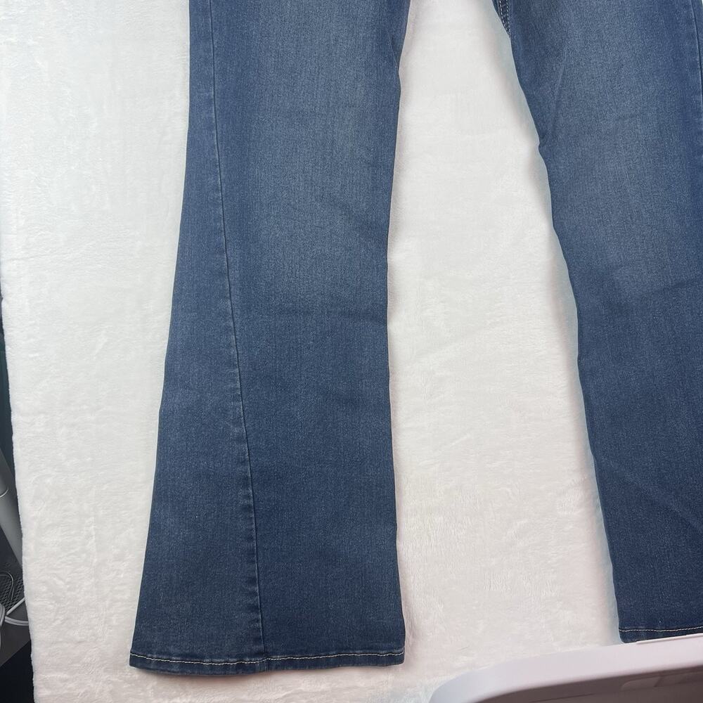 True Religion Y2K Joey Flare Jeans Womens 30 NWT MSRP $164 FLARE BOHO BTC BTS - Picture 10 of 16
